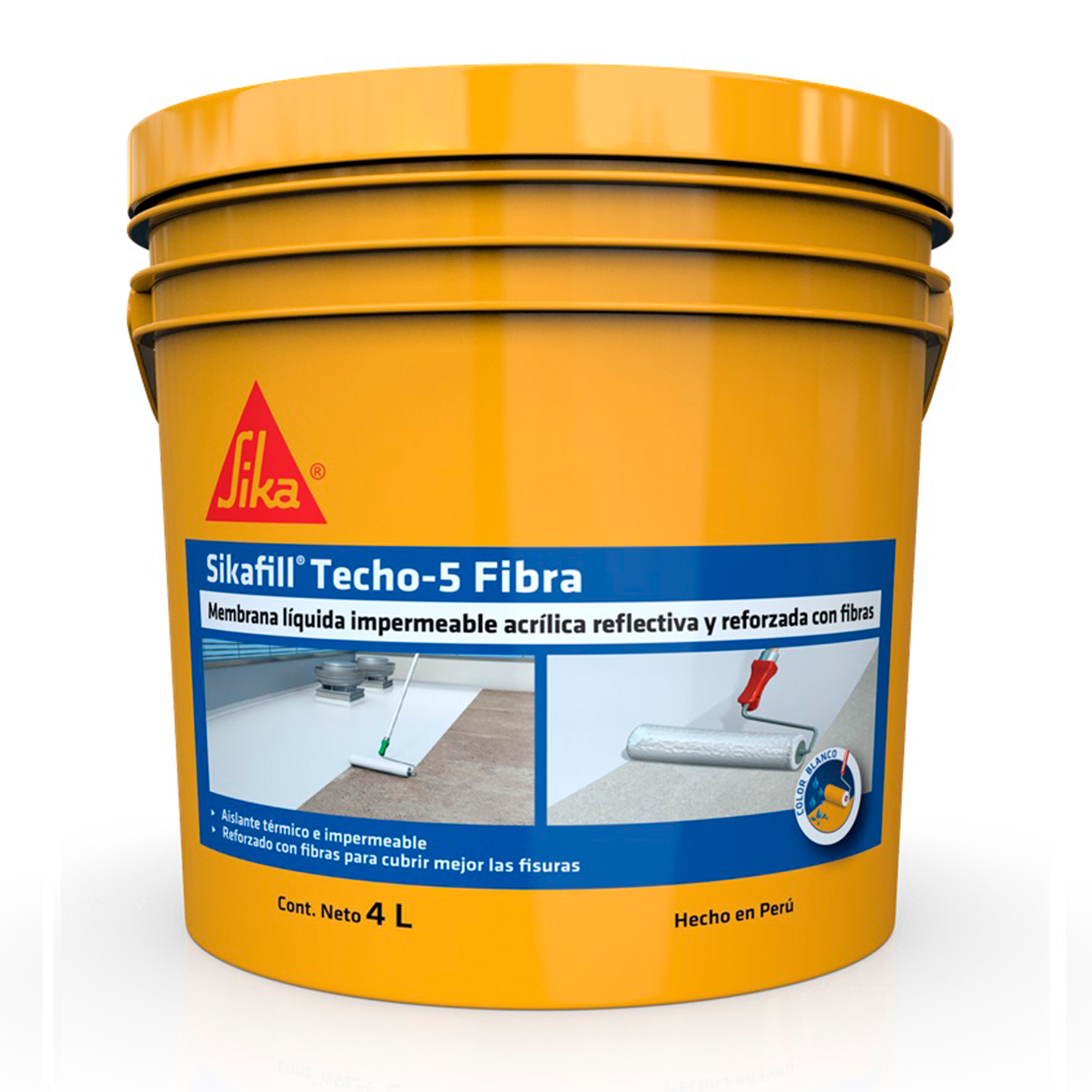 SikaFill Techo-5 Fibra 4L