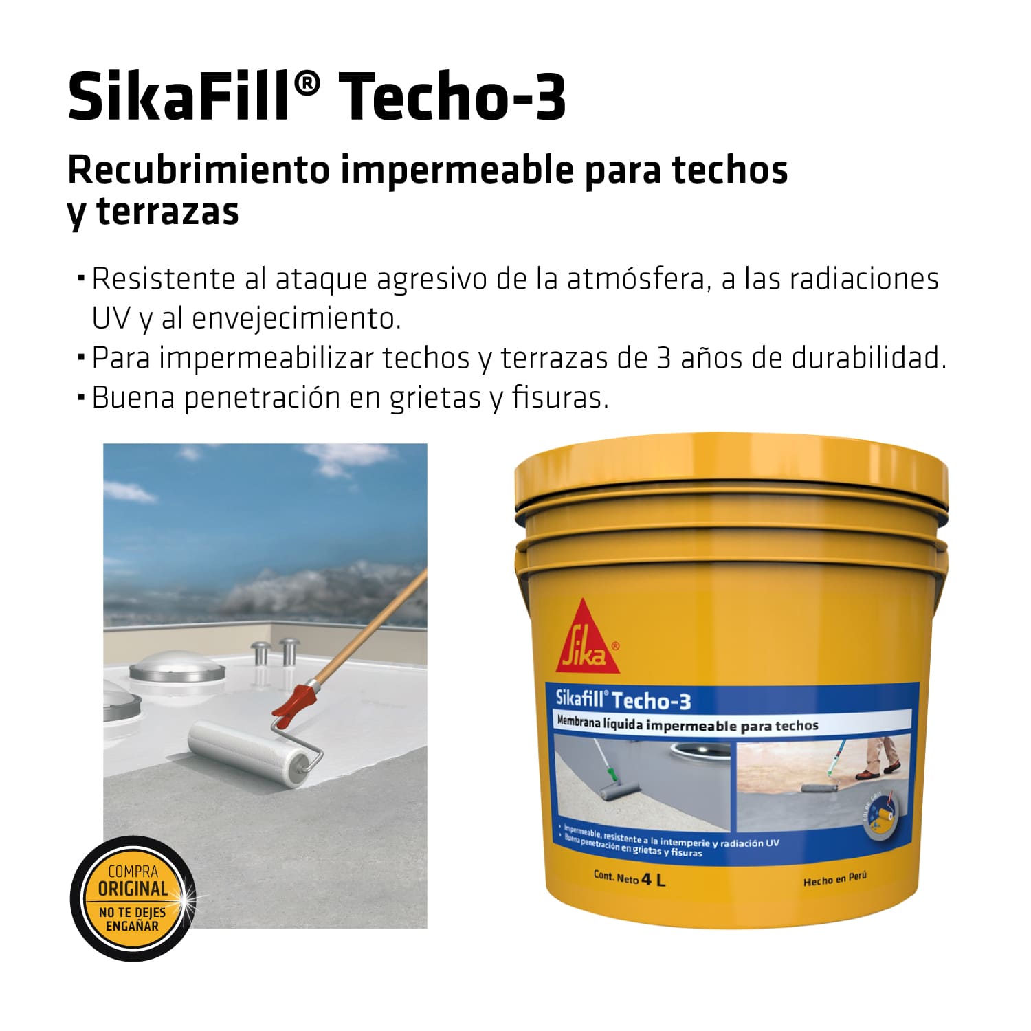 Sikafill techo 3