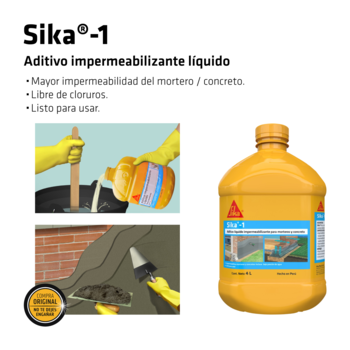 Sika 1 Líquido 4 L