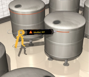 Sikaflex 221 Gris Claro 300 ml