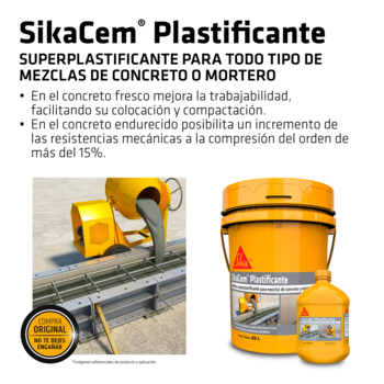 Sikacem Plastificante 20 L