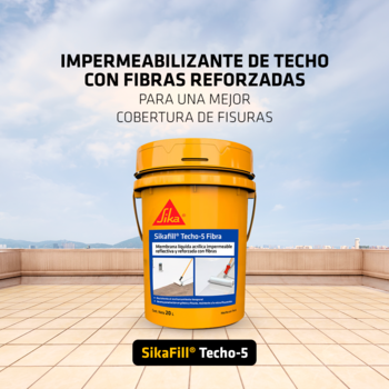 SikaFill Techo 5 Fibra 20 L